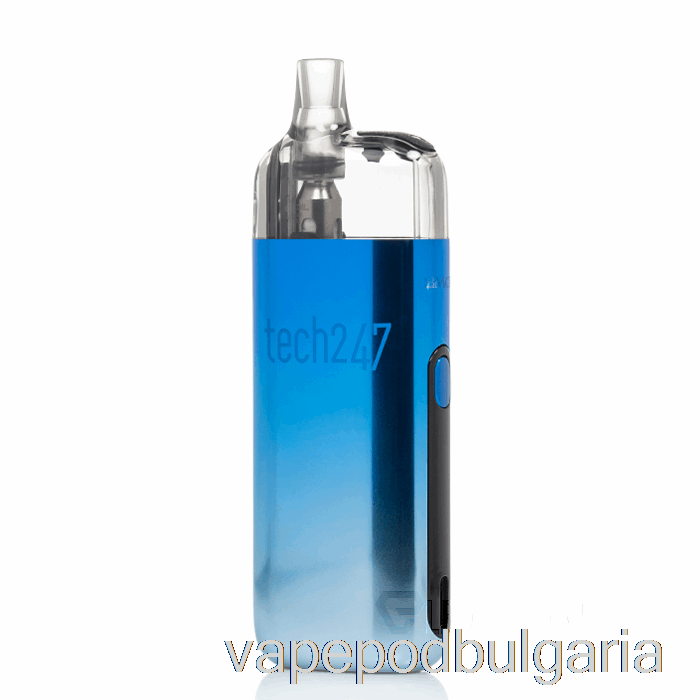 Vape 10000 Дръпки Smok Tech247 30w Pod Kit Blue Gradient